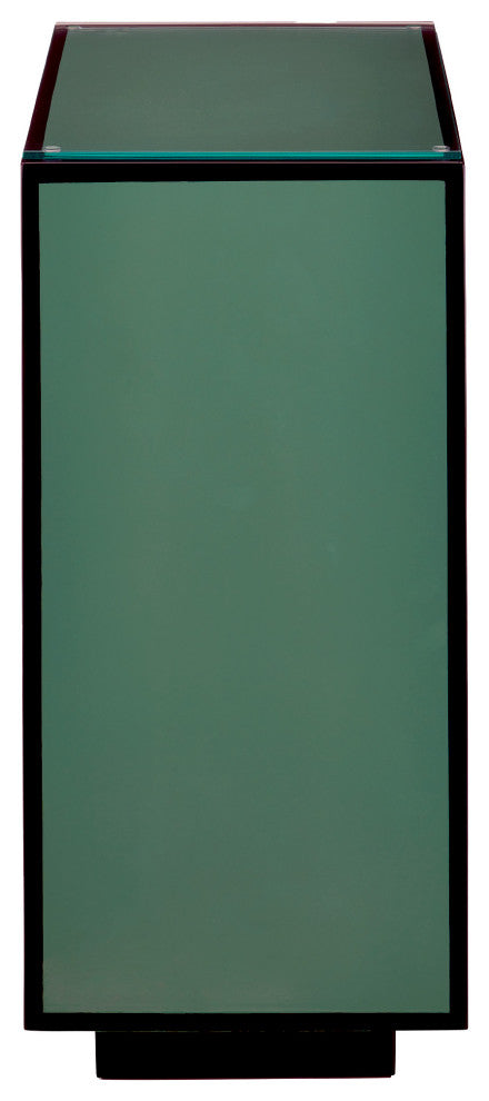 Green Lacquer Side Table