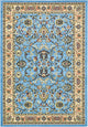 Unique Loom Light Blue Washington Sialk Hill 4' 0 x 6' 0 Area Rug