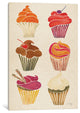 "Cupcakes" Print by Cat Coquillette, 26"x18"x1.5", 1-Piece