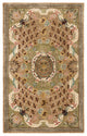 Safavieh Classic Cl304D Toupe, Light Green Area Rug, 3'0" X 5'0"