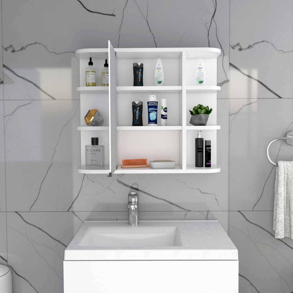 Valdez Medicine Cabinet, White