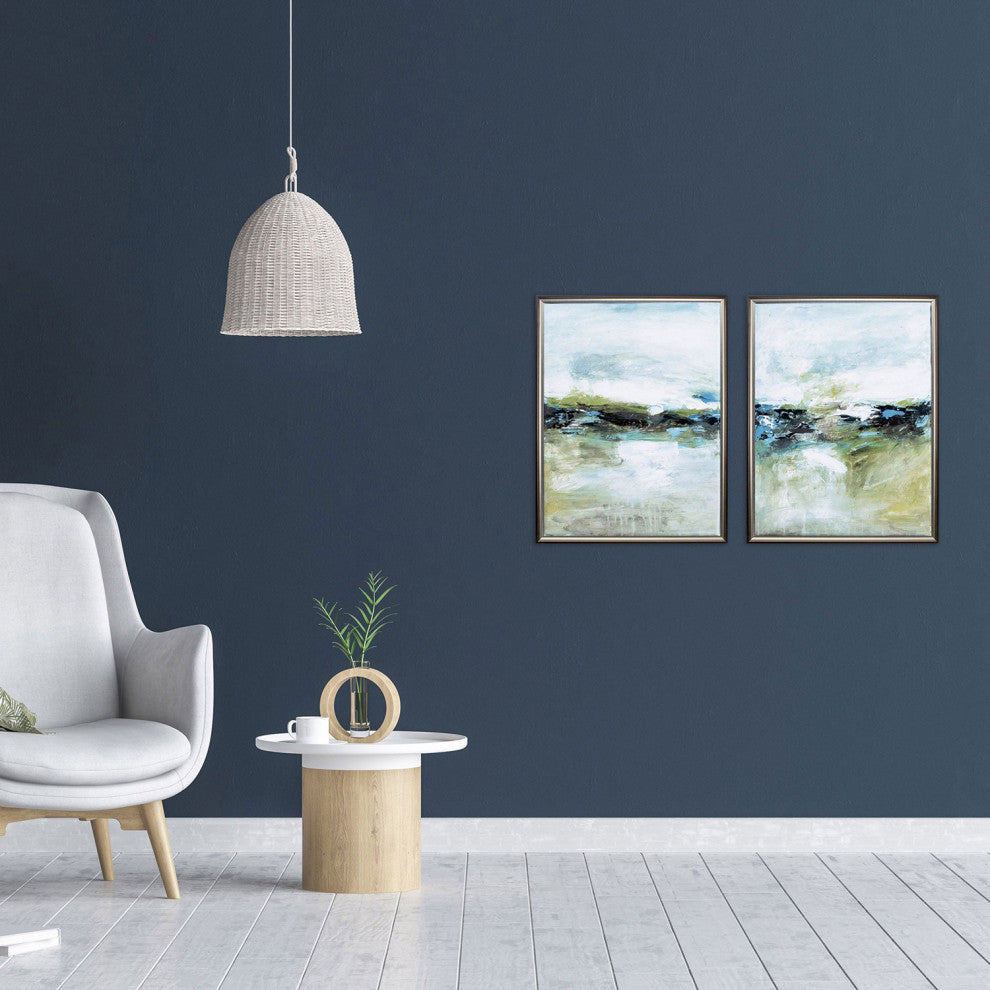 Cool Before Warmth Canvas, 2-Piece Set