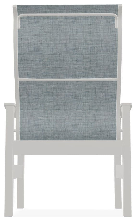 Leeward Sling Outdoor Armchair, Charm/Snow