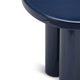 Eclat Sofia Enamel End Table Navy