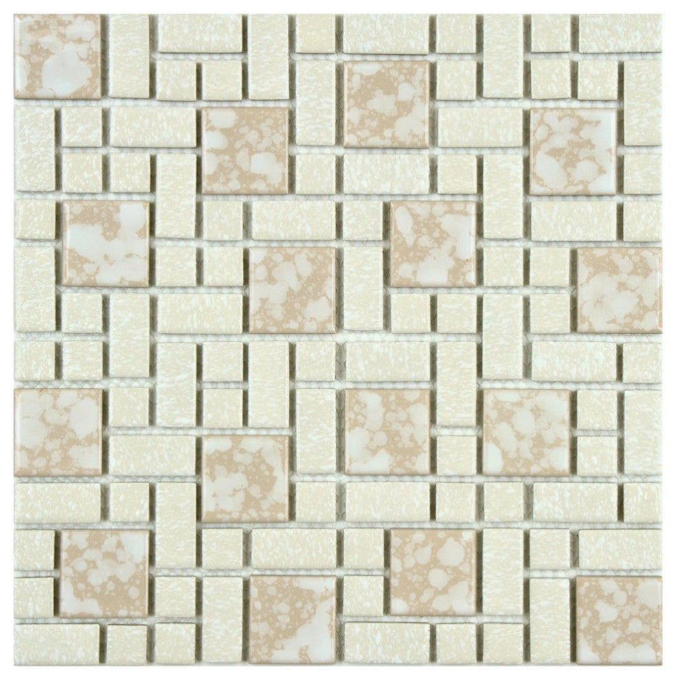 University Bone Porcelain Floor and Wall Tile