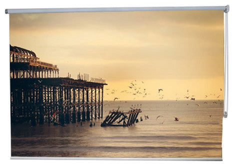 "Pelican Wreck" Artwork, 6' Shade, Blackout, Left