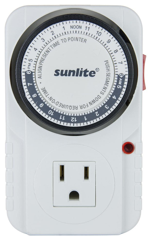 Sunlite T200 24 Hour Heavy Duty Appliance Timer