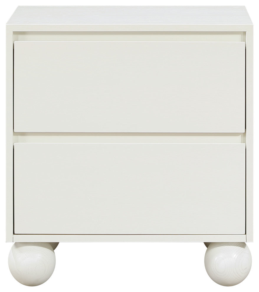 Kent Bedroom Set, Cream, Nightstand
