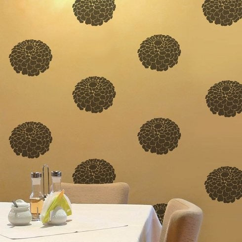 Favorite Flower Wall Art Stencil, Extra Small