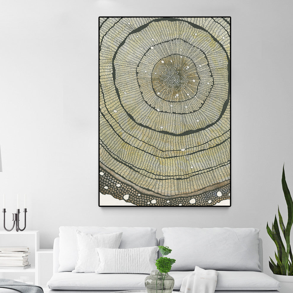 "Fir" Oversized Framed Canvas, 60" x 40"