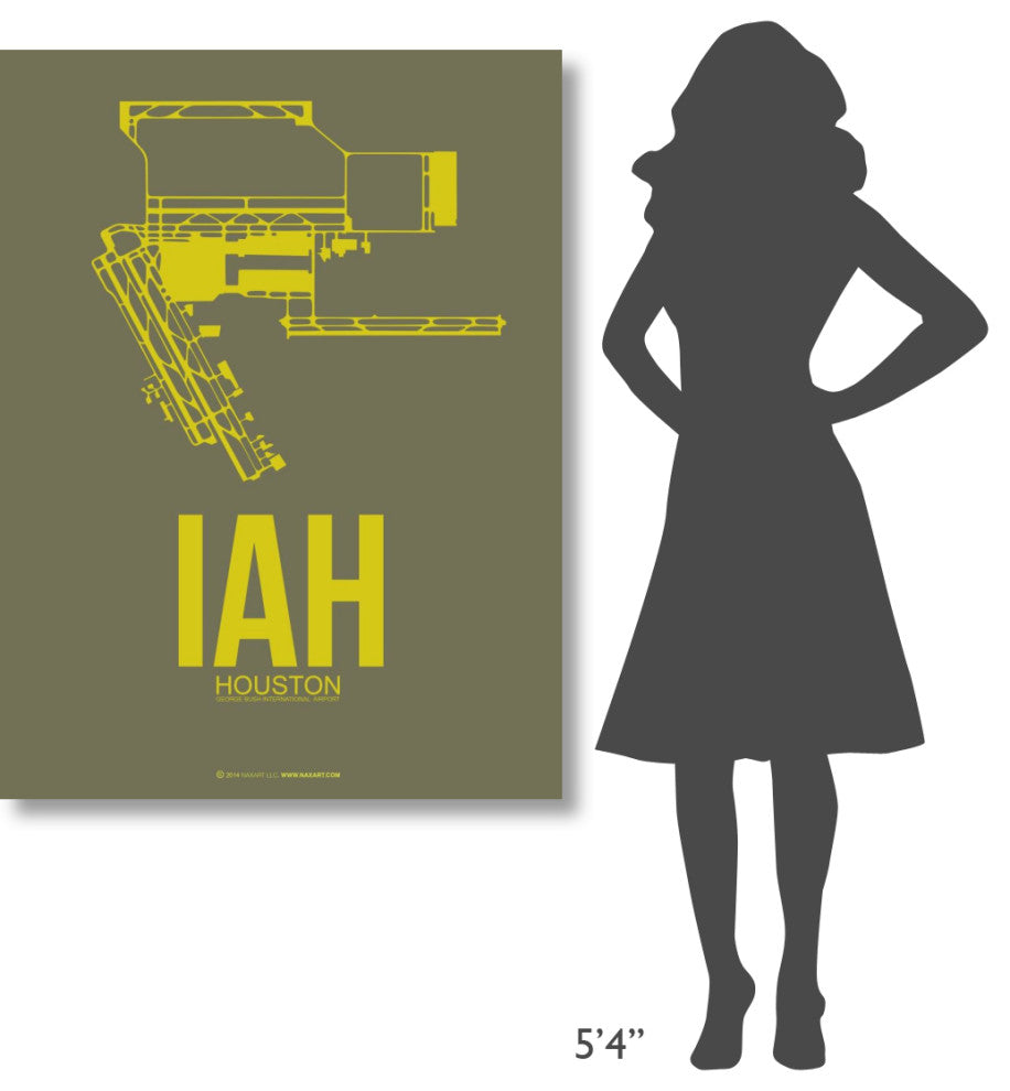 "IAH Houston Airport 2" Fine Art Print