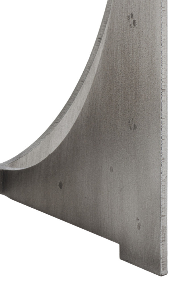 Safavieh Couture Hannamaria Bubble Glass Table, Silver/Clear