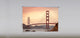 "Golden Gate Bridge" Artwork, 3' Shade, Fabric