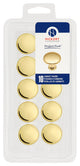 Belwith Hickory Project Pack 1-1/8 In. Conquest Polished Brass Cabinet Knob (10