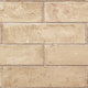 Textured Brick Wallpaper, Beige, 1 Bolt