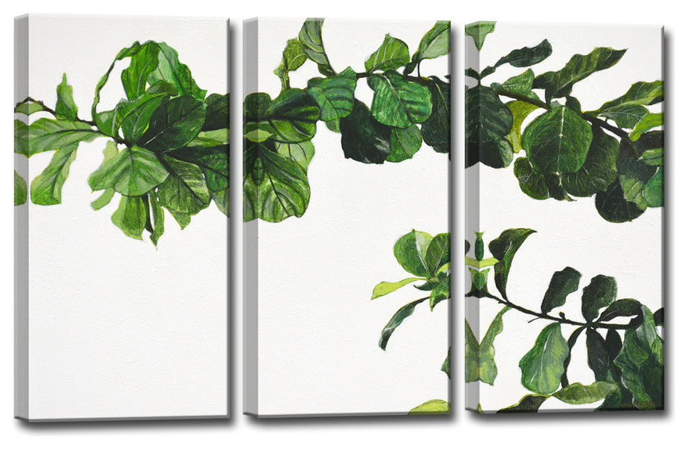 Ready2HangArt 'Chlorophyll' by Normanyatt Jr. Wrapped Art (3) 24"