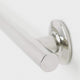 Wave Design Shower Grab Bar, Polished Stainless, 24"