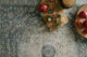 Durable Distressed Century Area Rug, Blue/Sand, 7'10"x10'6"