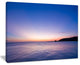 "Bright Blue Sky and Waters At Sunset" Seashore Canvas Print, 40"x30"