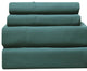 600 TC 100% Bamboo Viscose Soft Sheet Set, Teal, Queen