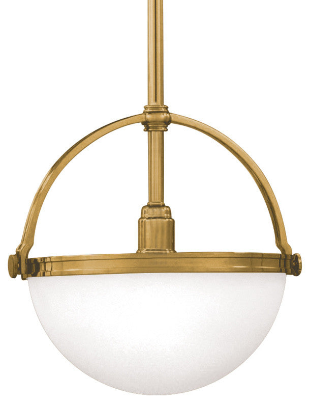 Hudson Valley Stratford One Light Pendant 3312-AGB