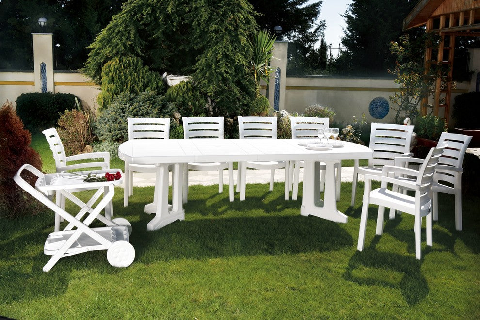 Compamia Marina Dining Armchairs, Set of 2, White