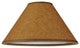 Meyda Lighting 8"W X 4.25"H Taos Brown Parchment Shade