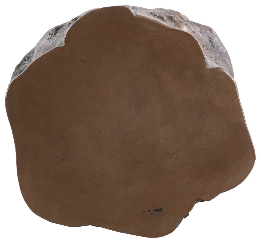 Log Coffee Table, Bronze