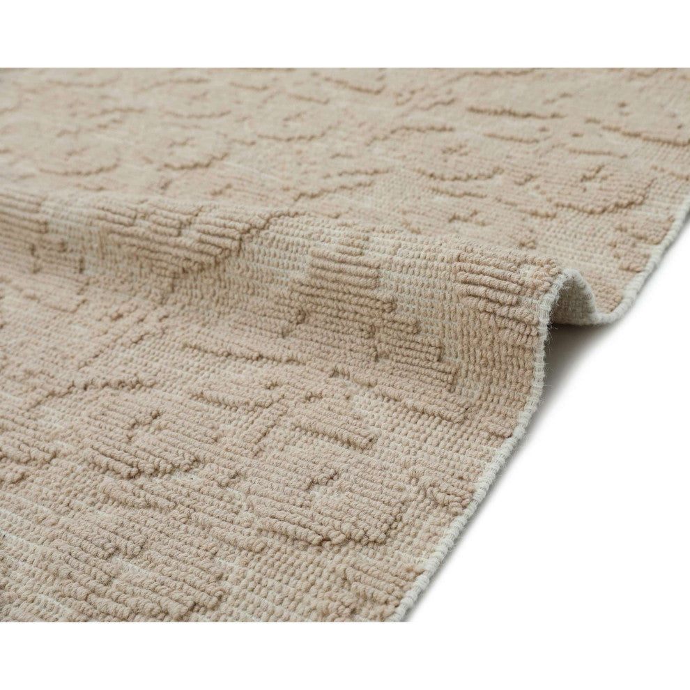 Savanna Grace Area Rug, Taupe, 8'x10'