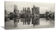 "Singapore Skyline View Panorama" Cityscape Artwork Canvas, 40"x20"