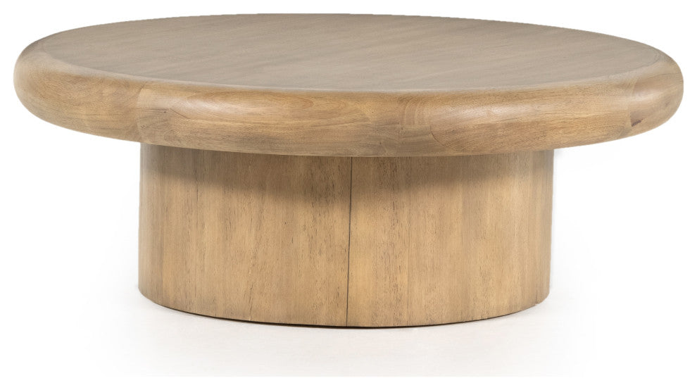 Zach Coffee Table-Burnished Parawood