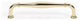 Alno Pull in Polished Brass