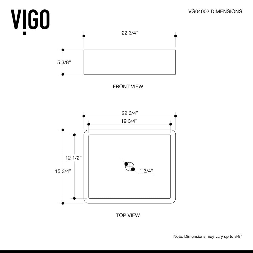 Petunia 23"L x 16"W MatteStone Vessel Sink and Cornelius Wall Mount Faucet Set