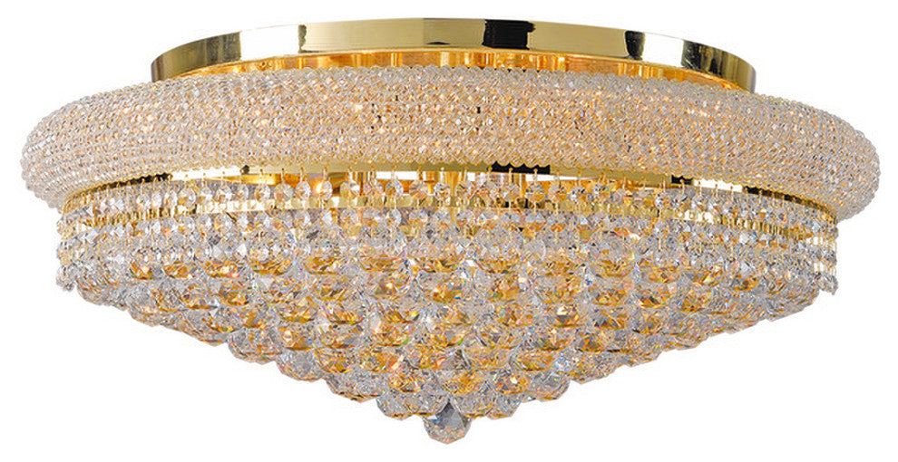 Artistry Lighting Primo Collection Chandelier Flush Mount 20x10, Gold
