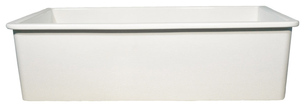 Nantucket Sinks 60/40 Dualmount Fireclay Sink Wellfleet-31OSW