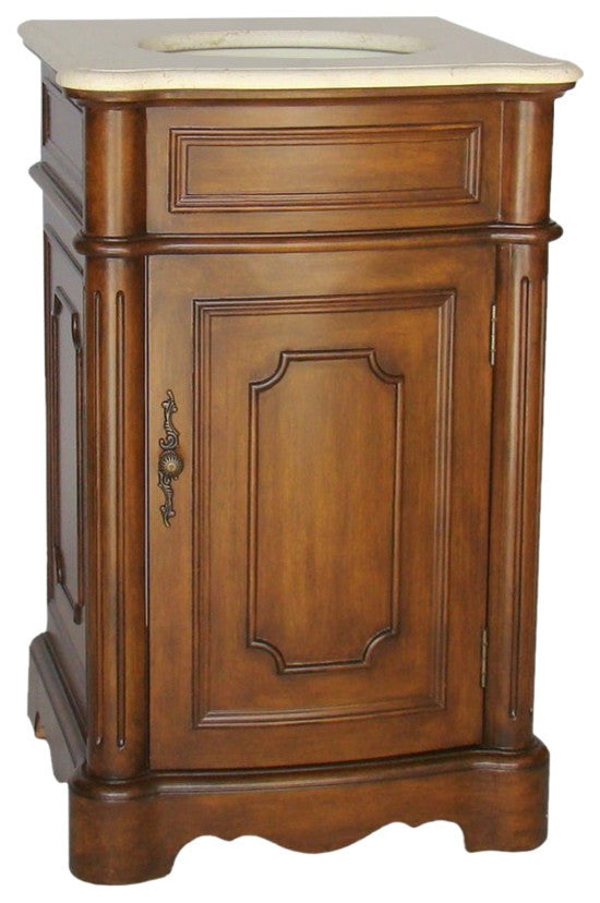 21" Powder Room Special Teega Small Bathroom Sink Vanity Model CF-3006M