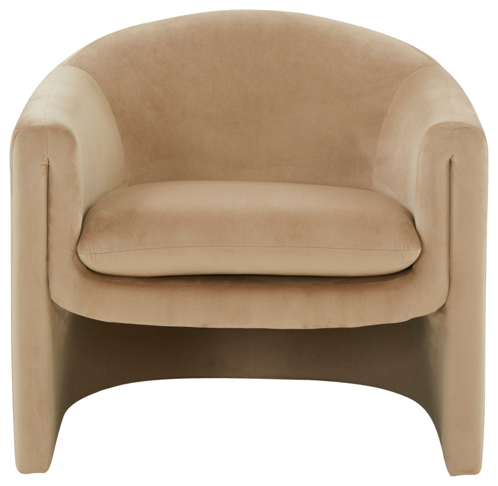 Safavieh Laylette Upholstered Accent Chair, Light Brown