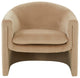 Safavieh Laylette Upholstered Accent Chair, Light Brown