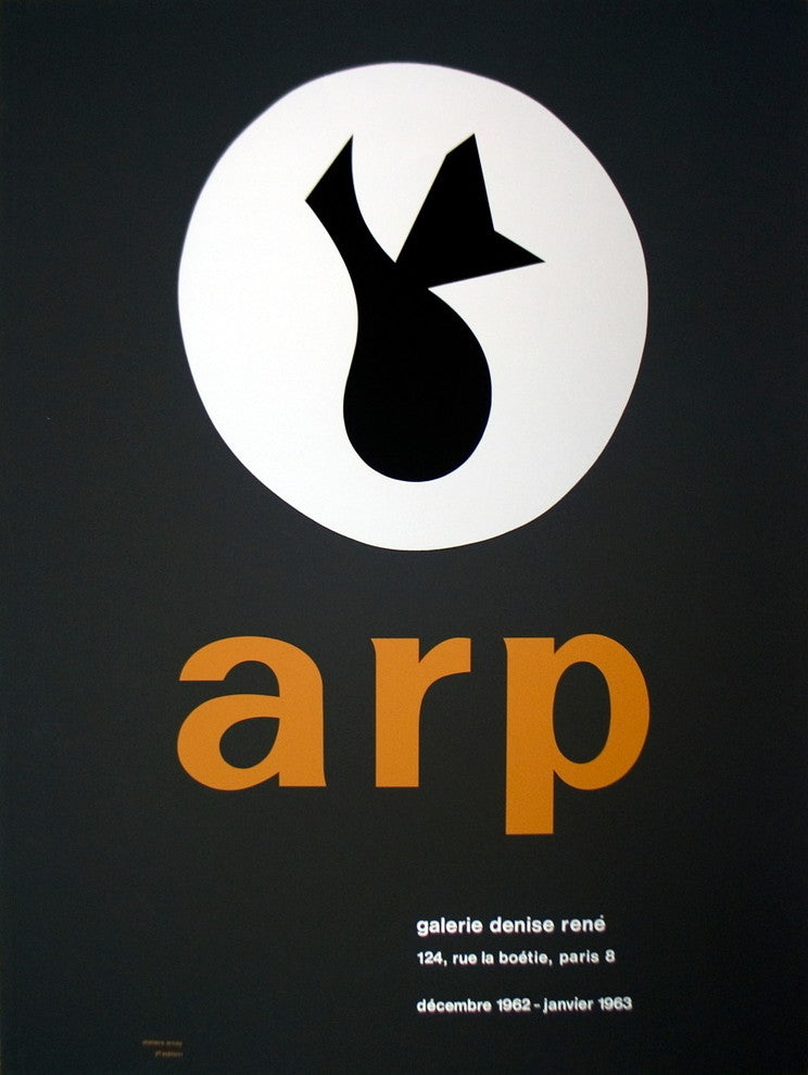 Jean Arp, Galerie Denise Rene, 1963, Artwork