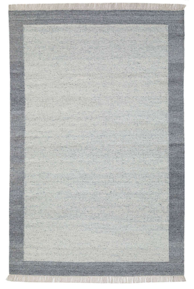 Nu Maison Soft Border Area Rug, Navy, 6'x9'