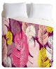 Deny Designs Rachael Taylor Funky Feathers Duvet Cover - Lightweight