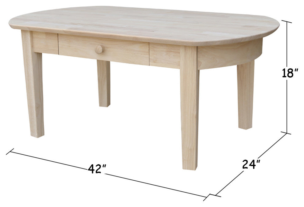 Philips Oval Coffee Table