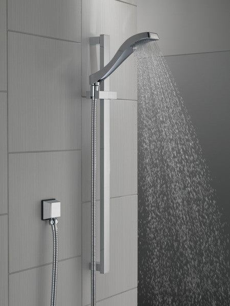 Delta Dryden Premium Single-Setting Slide Bar Hand Shower, Chrome, 57051