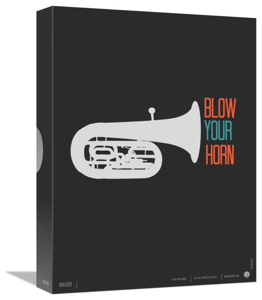 "Blow Your Horn" Poster Fine Art Print