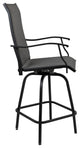 Outdoor Stool - 30 inch Patio Bar Stool / Garden Chair (Set of 2), Gray