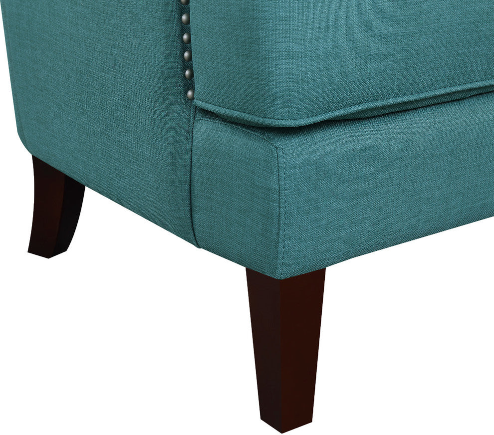 Picket House Furnishings Avery Accent Arm Chair, Teal