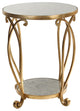 Uttermost Martella Round Gold Accent Table