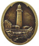 Guiding Lighthouse Knob Antique Brass, Antique Brass