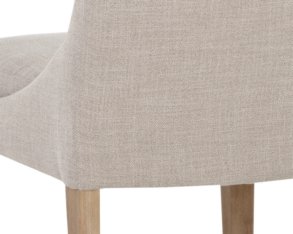 Rosine Dining Chair, Effie Flax, Set of 2