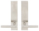 Copenhagen Lever, Tubular Privacy, Satin Stainless Steel, 2-3/8" Backset